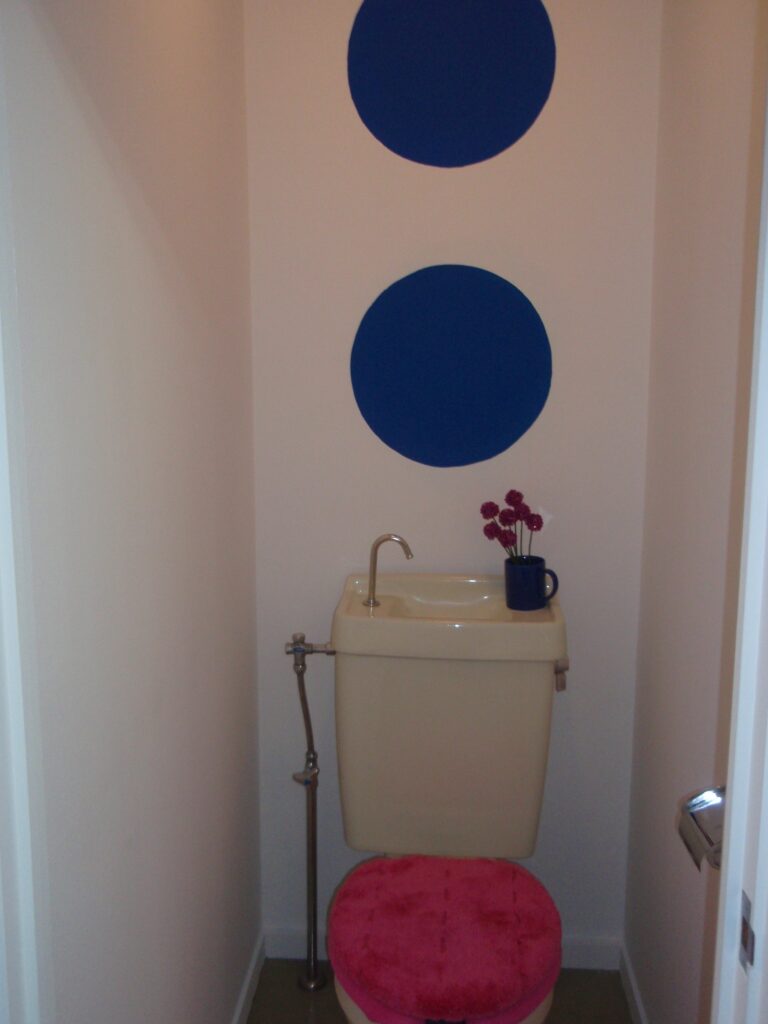トイレのデザイン塗装