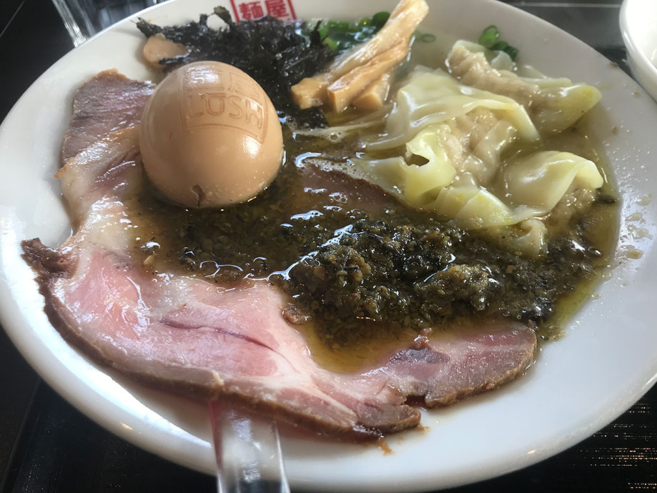 牡蠣塩ラーメン