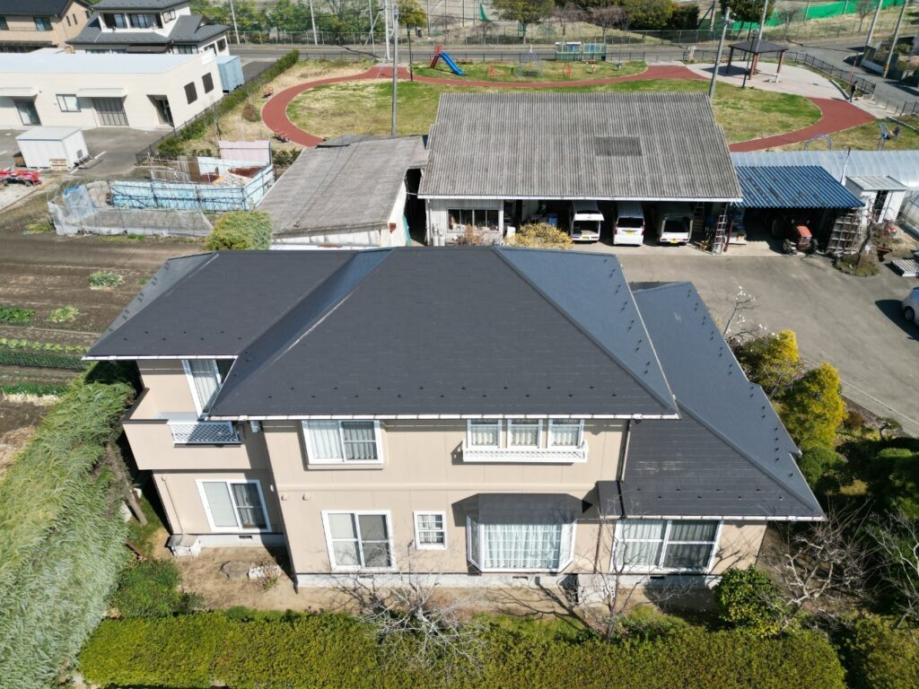 仙台市若林区Ｓ様邸／全景ドローン撮影（After）